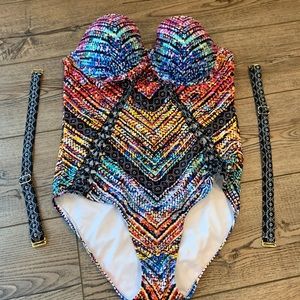 Swimsuits For All One Piece Bathing Suit Strapless Size 10